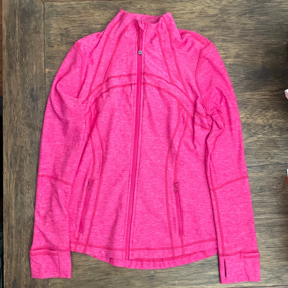 Lululemon Define jacket (Size:10 , Color: Bright Pink)